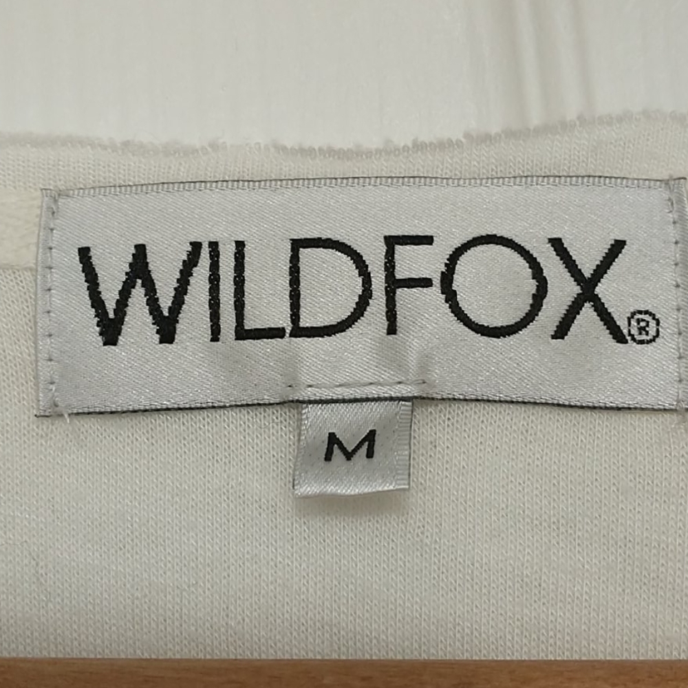 WildFox cream long sleeve shirt - Picture 2 of 5